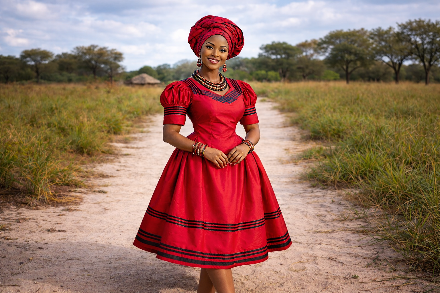 Musisi — Women's Traditional Lozi Attire